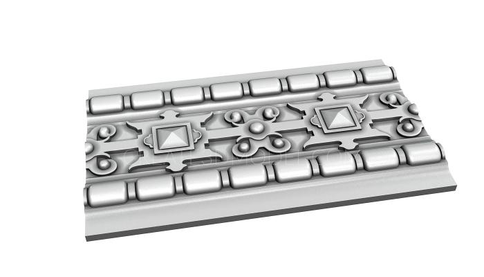 Baguette (BG_0958) 3D model for CNC machine